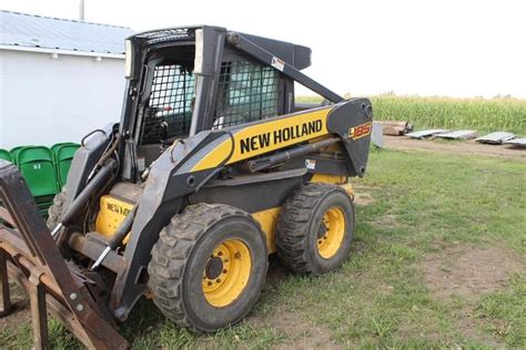 new holland 185 skid steer lights and heater inoperative|new holland l185 for sale.